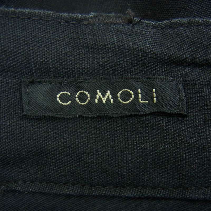 コモリ 21SS T01-03014 リネン B.D.U パンツ 買取実績 画像