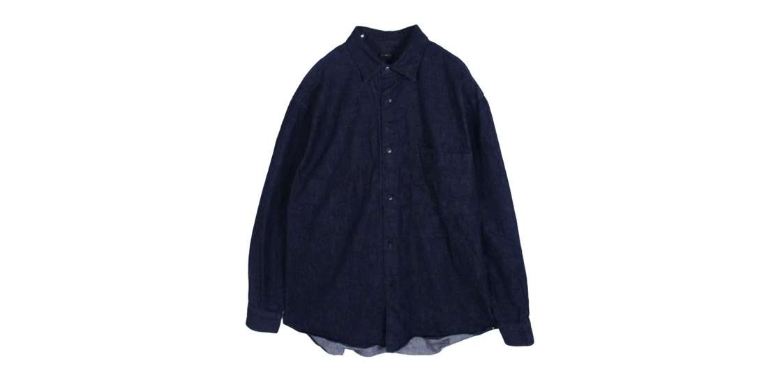 コモリ 22AW W03-02004 長袖 デニム コモリシャツ 買取実績