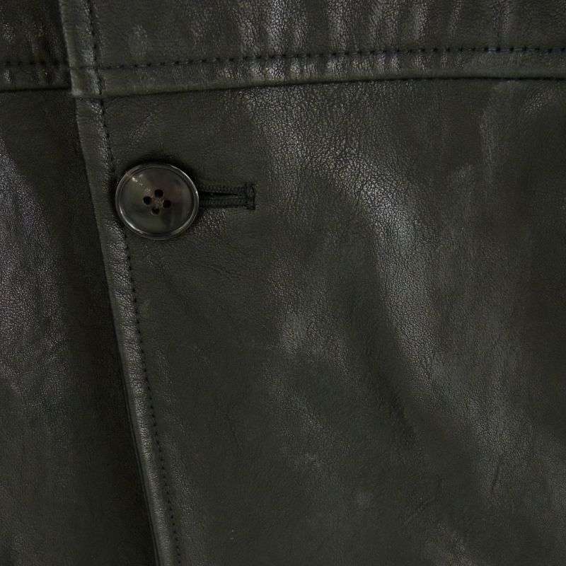 コモリ 22AW W03-04009 LAMB LEATHER COAT ラム レザー コート 買取実績 画像