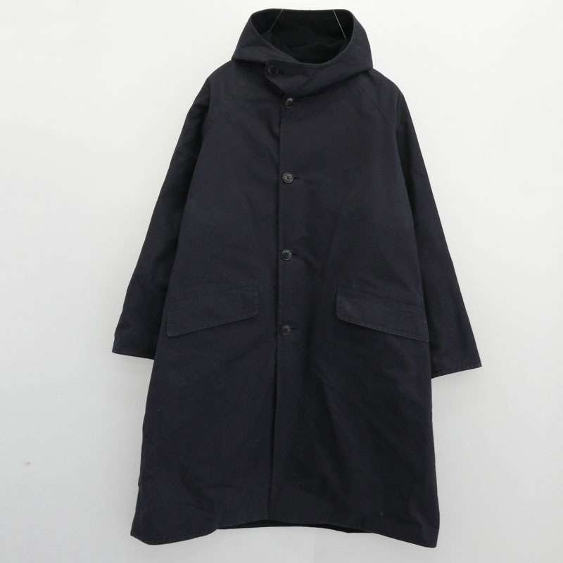 コモリ 22AW W03-04012 コットン ベンタイル フーデット コート 買取実績 画像