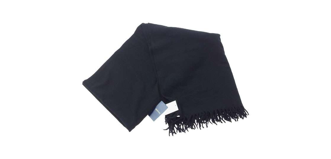 COMOLI 22AW ウールストール navy COMOLI (コモリ) ウールストール
