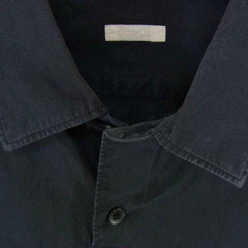 コモリ 22SS V01-02001 コモリシャツ レギュラー カラー 長袖 シャツ 買取実績 画像