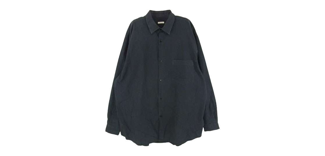 コモリ 22SS V01-02001 コモリシャツ レギュラー カラー 長袖 シャツ 買取実績