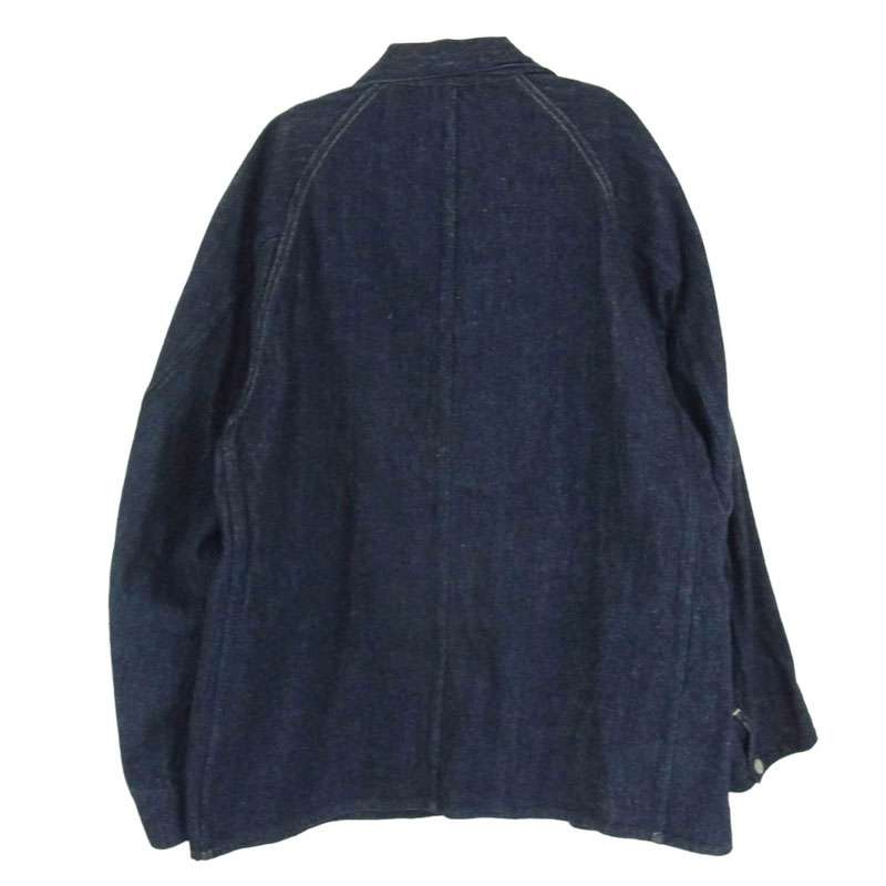 コモリ 23AW Y03-01002 デニム カバーオール ワーク ジャケット 買取実績 画像