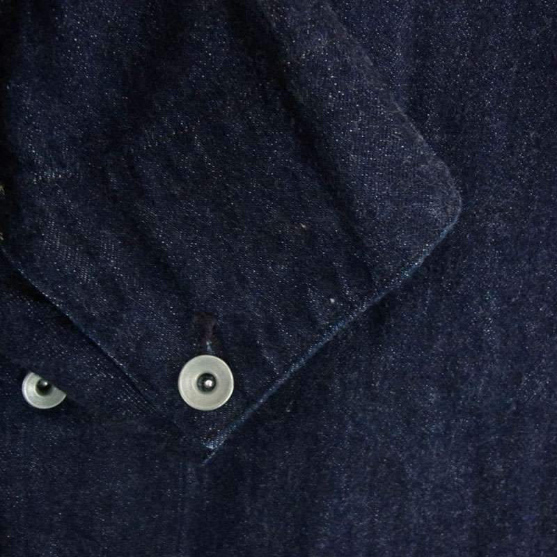 コモリ 23AW Y03-01002 デニム カバーオール ワーク ジャケット 買取実績 画像