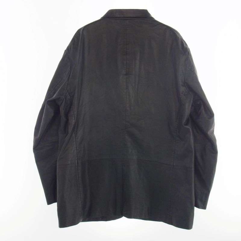 コモリ 23AW Y03-01021 シープスキン 2B ジャケット レザー テーラードジャケット 買取実績 画像