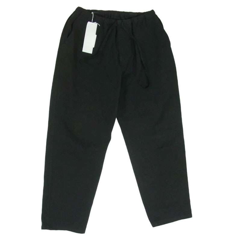 コモリ 23AW Y03-03005 コットン 製品染め ドローストリングパンツ イージー ワイド パンツ 買取実績 画像