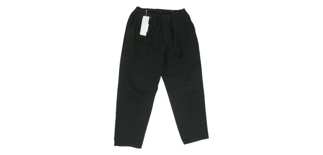 コモリ 23AW Y03-03005 コットン 製品染め ドローストリングパンツ イージー ワイド パンツ 買取実績