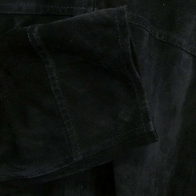 コモリ 23SS X01-01020 シープスエード ジップ ショート ジャケット 買取実績 画像