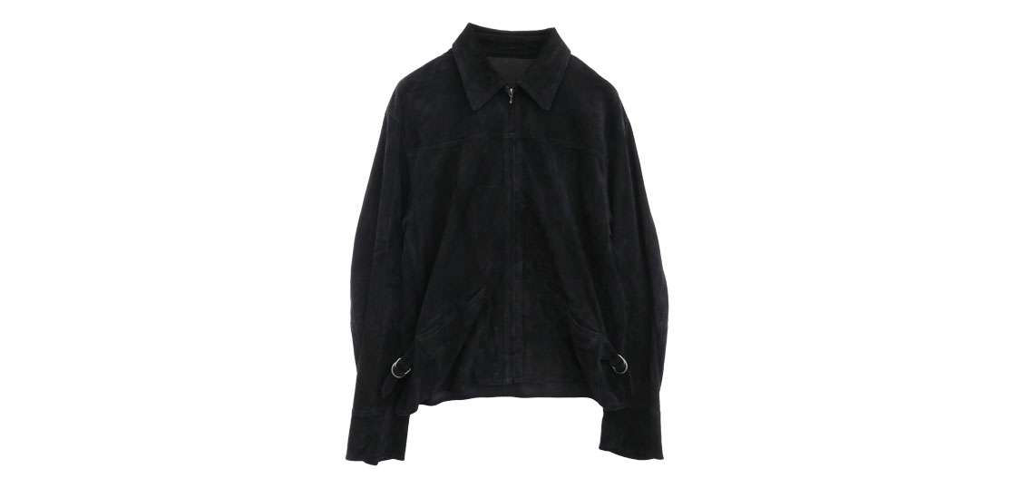 コモリ 23SS X01-01020 シープスエード ジップ ショート ジャケット 買取実績