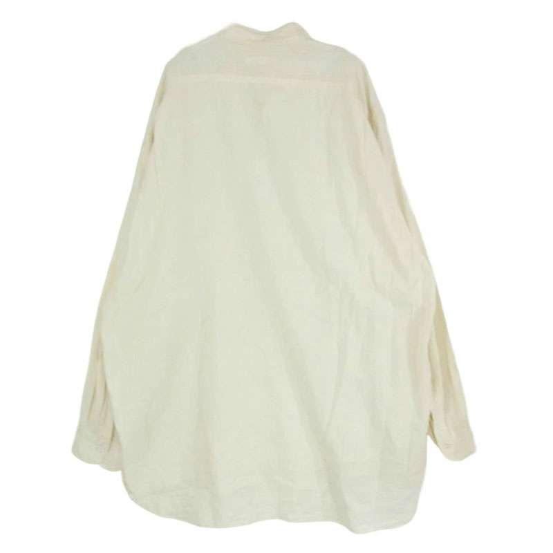 コモリ 23SS X01-02011 モスリン プルオーバー 長袖 シャツ 買取実績 画像