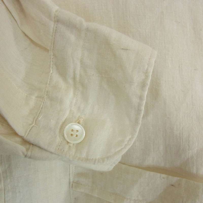 コモリ 23SS X01-02011 モスリン プルオーバー 長袖 シャツ 買取実績 画像