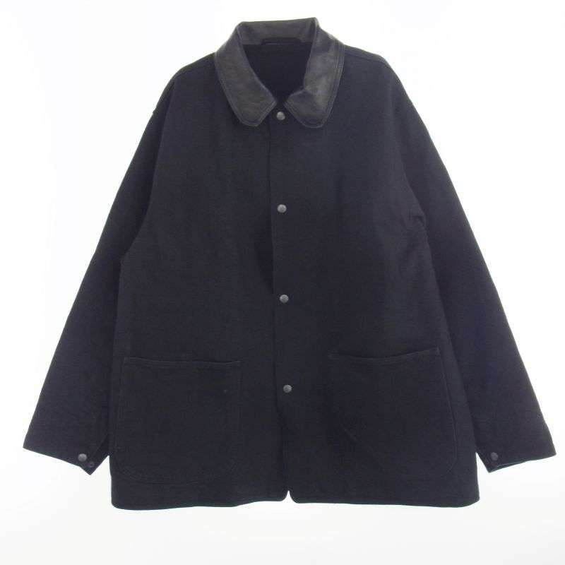 コモリ 24AW A03-01027 デニム レザー ワークジャケット 買取実績 画像