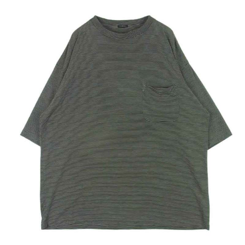 コモリ 24SS Z01-05023 ボーダー サマーウール 半袖 Tシャツ 買取実績 画像