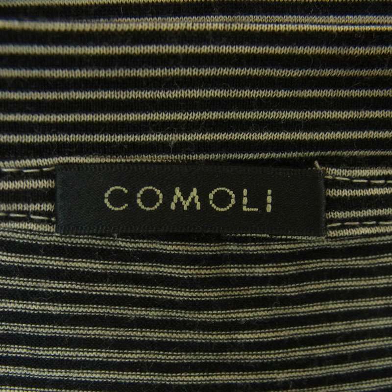 コモリ 24SS Z01-05023 ボーダー サマーウール 半袖 Tシャツ 買取実績 画像