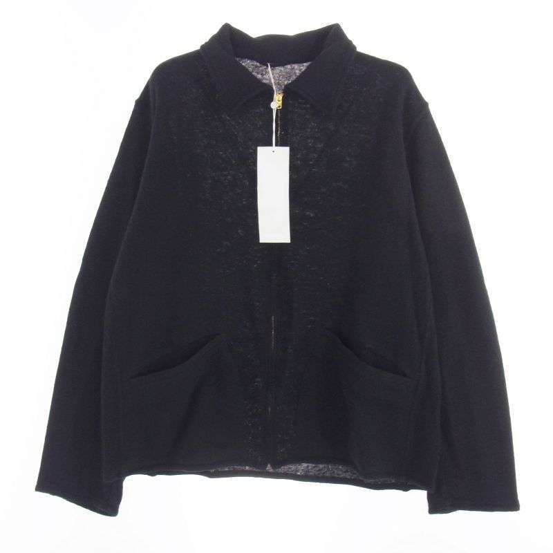 コモリ 25SS B01-06006 ウール 和紙 ジップ ショート ジャケット 買取実績 画像