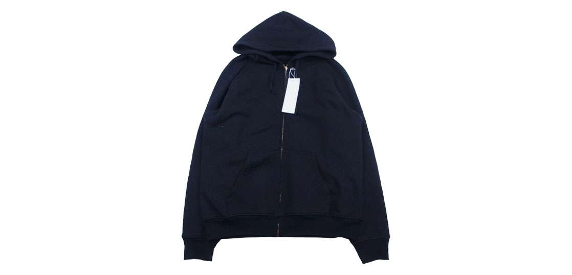 コモリ 25SS B01-05001 コットン裏毛ジップパーカー 買取実績