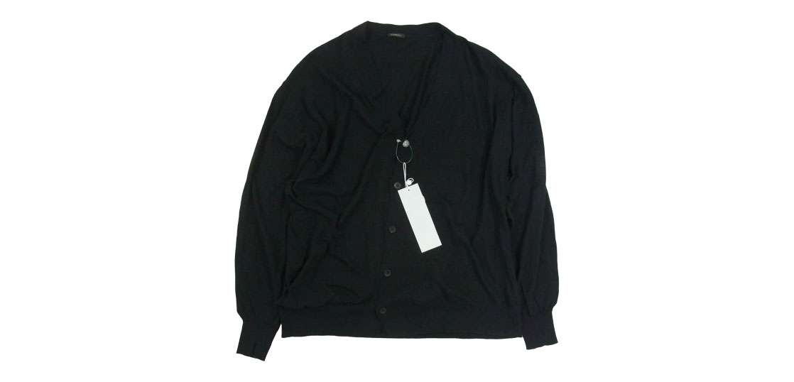 コモリ 25SS B01-06002 コットン Vネック カーディガン 買取実績