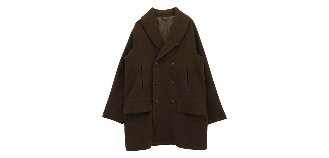 コモリ J03-04011 ヤクメルトン ショールカラー コート 買取実績