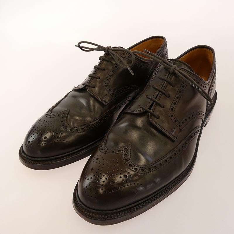 クロケット&ジョーンズ PEMBROKE 2 ペンブローク レザー ウイングチップ シューズ 買取実績