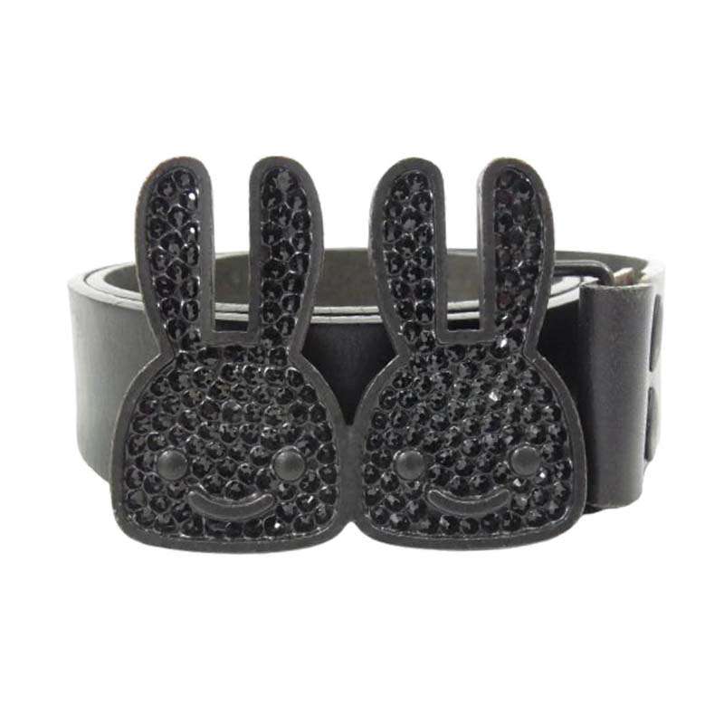 キューン レザーベルト バックル ブラック系 買取実績 画像