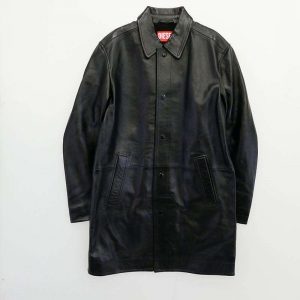 ディーゼル A14125 24-25AW グレンマーティンス期 L-CORDIER ラムレザー ステンカラー コート 買取実績