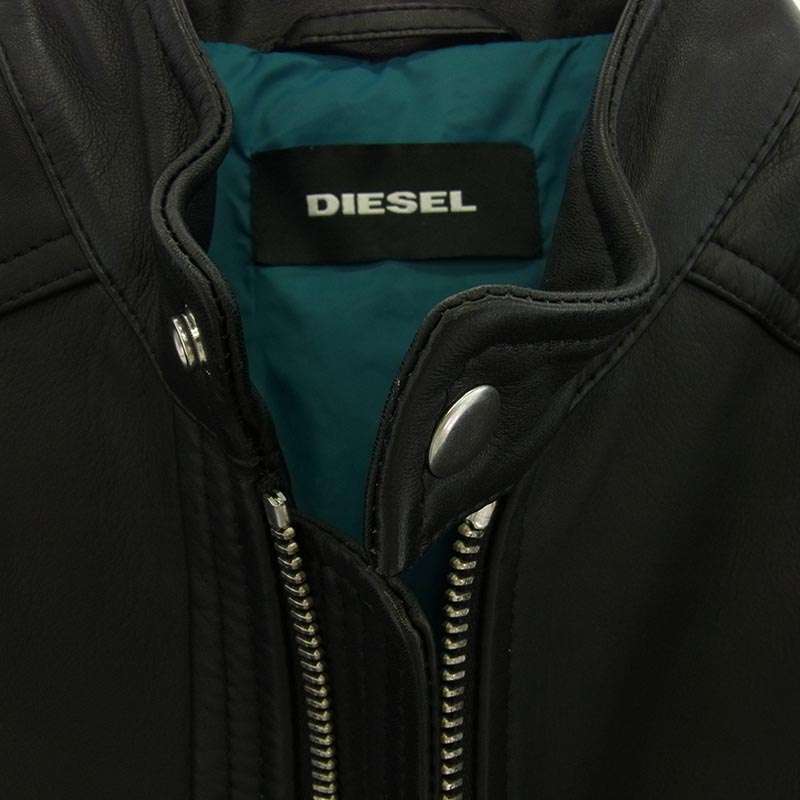 ディーゼル シングル レザー バイカー ライダースジャケット 買取実績 画像
