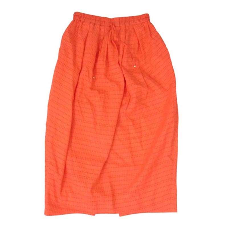 ドゥロワー 6524-299-1645 ストライプ ジャガード ギャザー スカート 買取実績 画像