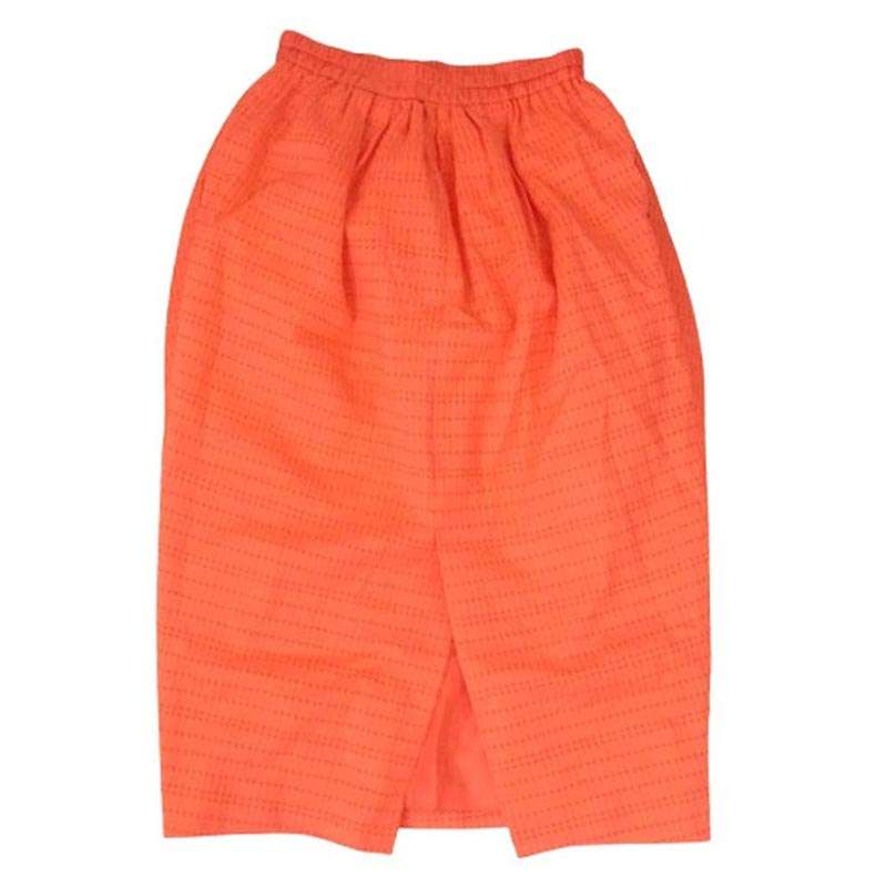 ドゥロワー 6524-299-1645 ストライプ ジャガード ギャザー スカート 買取実績 画像