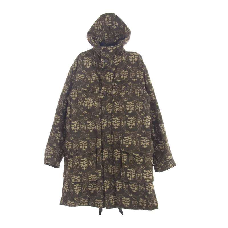 ドリスヴァンノッテン 19AW 総柄 キルティング フーデッド ジップアップ コート 買取実績 画像
