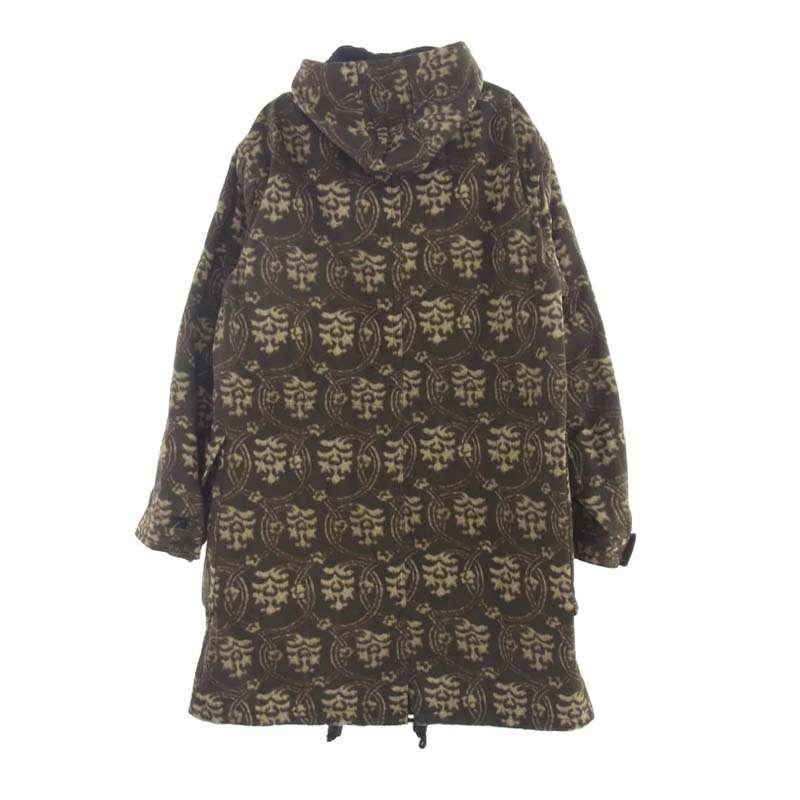 ドリスヴァンノッテン 19AW 総柄 キルティング フーデッド ジップアップ コート 買取実績 画像