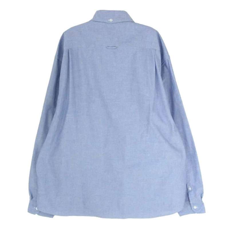 FCRB 22AW FCRB-222079 COOLMAX EMBLEM BIG B.D SHIRT ラバーロゴ ボタンダウン 長袖シャツ 買取実績 画像