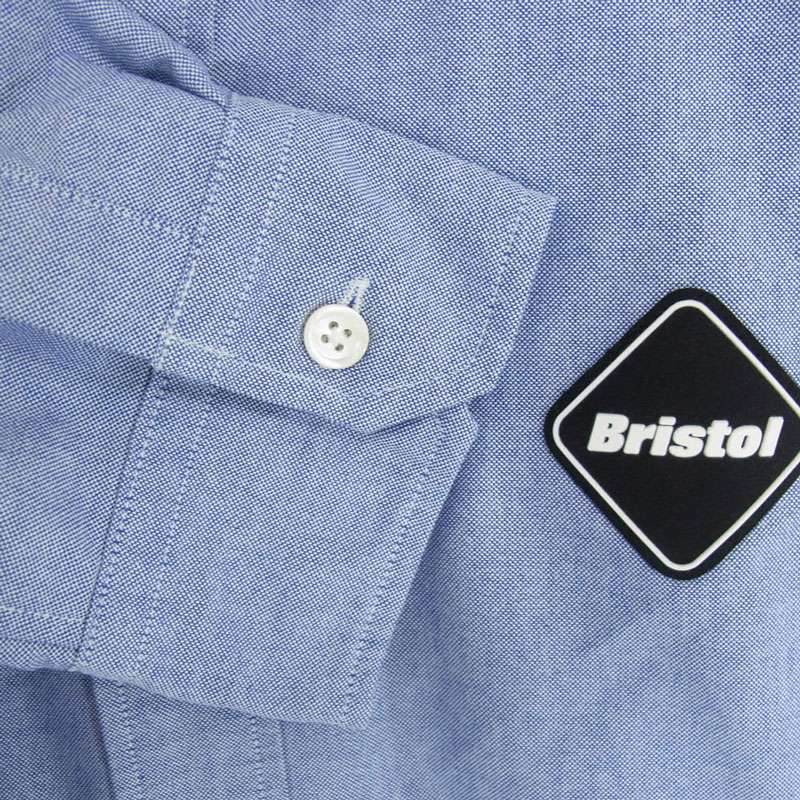 FCRB 22AW FCRB-222079 COOLMAX EMBLEM BIG B.D SHIRT ラバーロゴ ボタンダウン 長袖シャツ 買取実績 画像