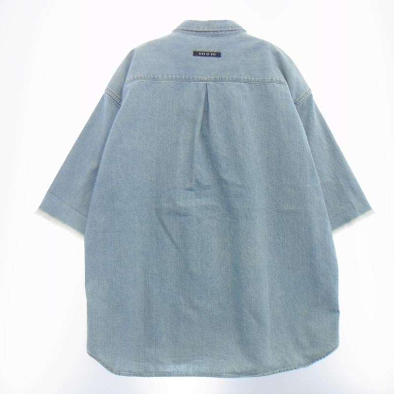 フィアオブゴッド 6H19-2010 Denim SHORT SLEEVE デニム ショートスリーブ 半袖 シャツ ジャケット 買取実績 画像