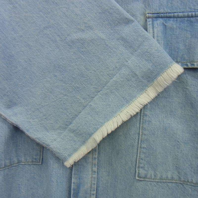 フィアオブゴッド 6H19-2010 Denim SHORT SLEEVE デニム ショートスリーブ 半袖 シャツ ジャケット 買取実績 画像