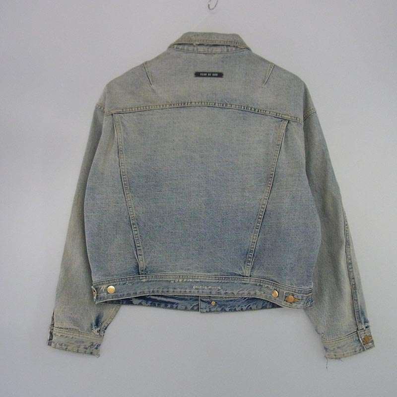 フィアオブゴッド 6S19-6018 6th Sixth Collection Denim Trucker Jacket シックスコレクション デニムトラッカージャケット 買取実績 画像