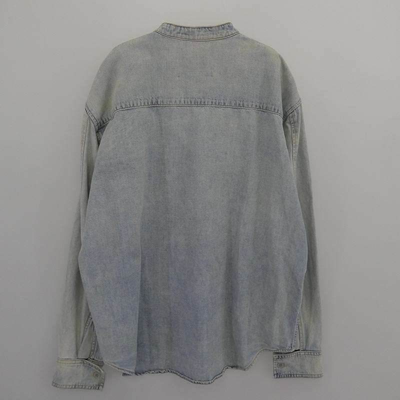 フィアオブゴッド 6th Sixth Collection ノーカラー デニムシャツ 買取実績 画像