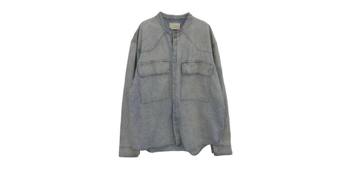 フィアオブゴッド 6th Sixth Collection ノーカラー デニムシャツ 買取実績