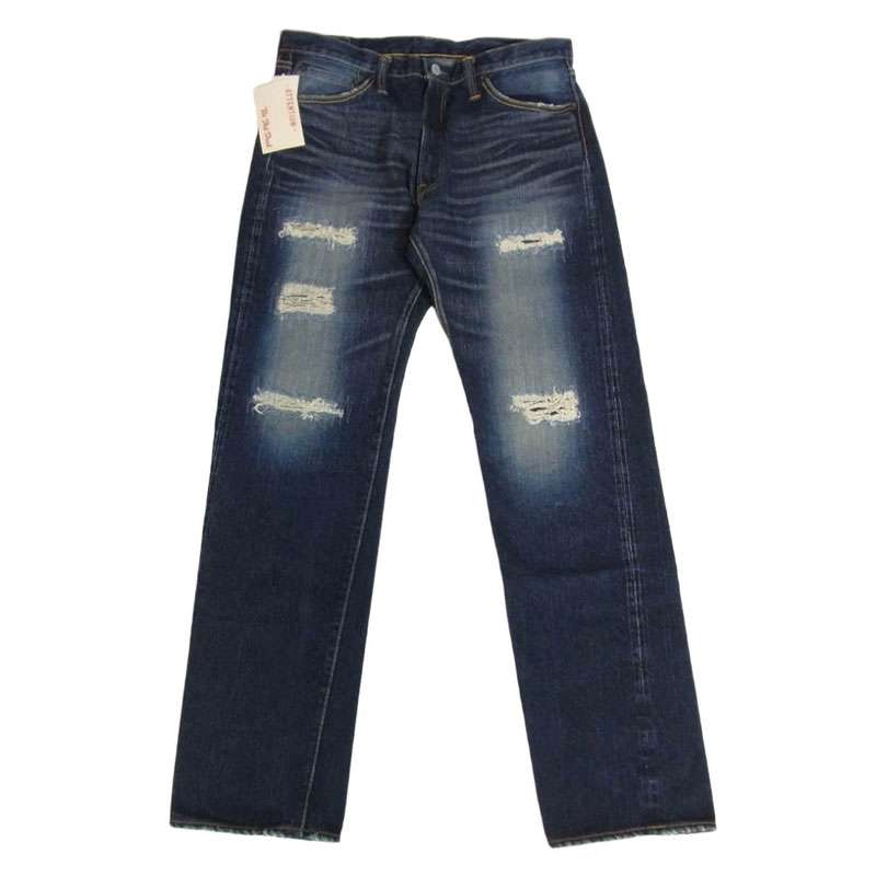 フラットヘッド 3009ZR リメイク ナロー ストレート デニム ジーンズ 買取実績 画像