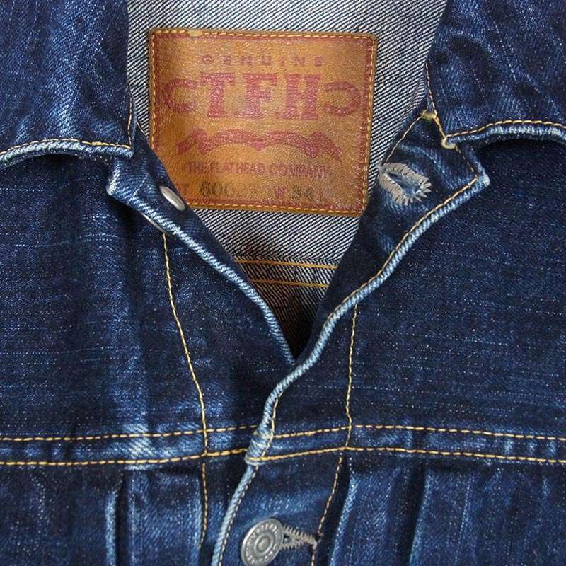フラットヘッド 6002W 50s DENIM JACKET 14.5oz デニム ジャケット 買取実績 画像