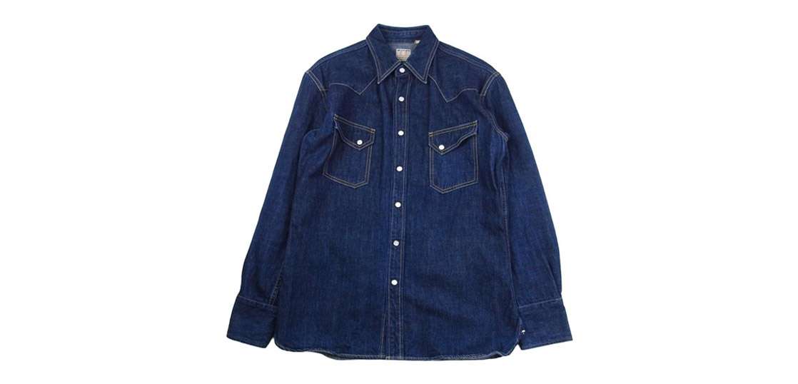フラットヘッド 7001 DENIM WESTERN SHIRT 買取実績