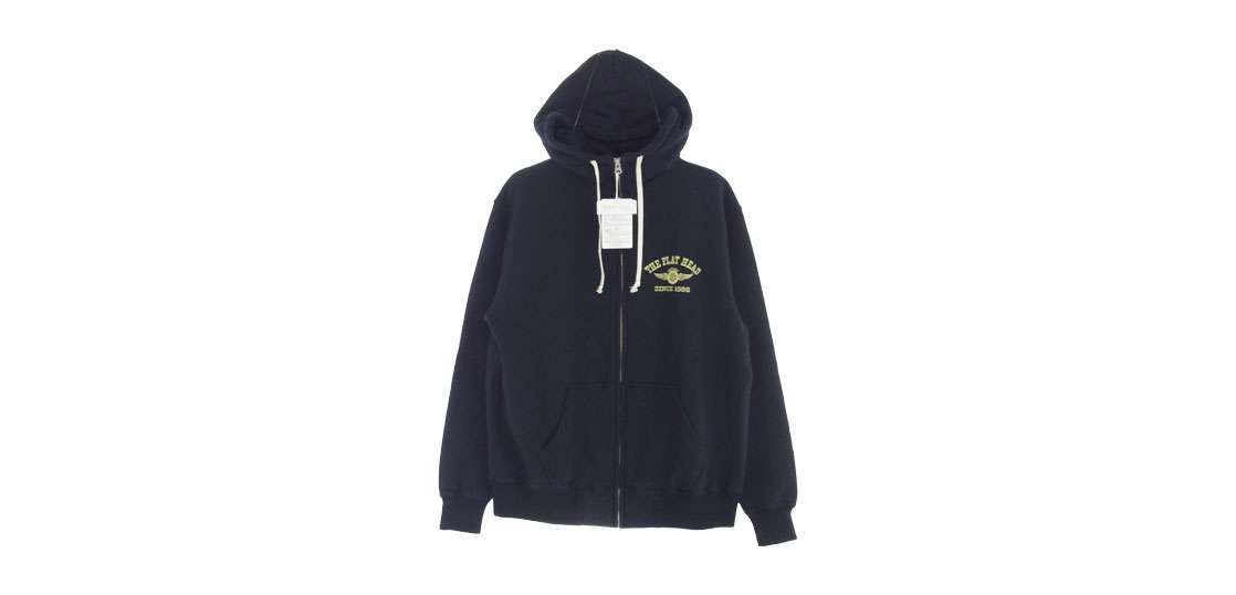 フラットヘッド FN-MHZP-001 HIGH NECK SWEAT PARKA FLYING WHEEL  買取実績