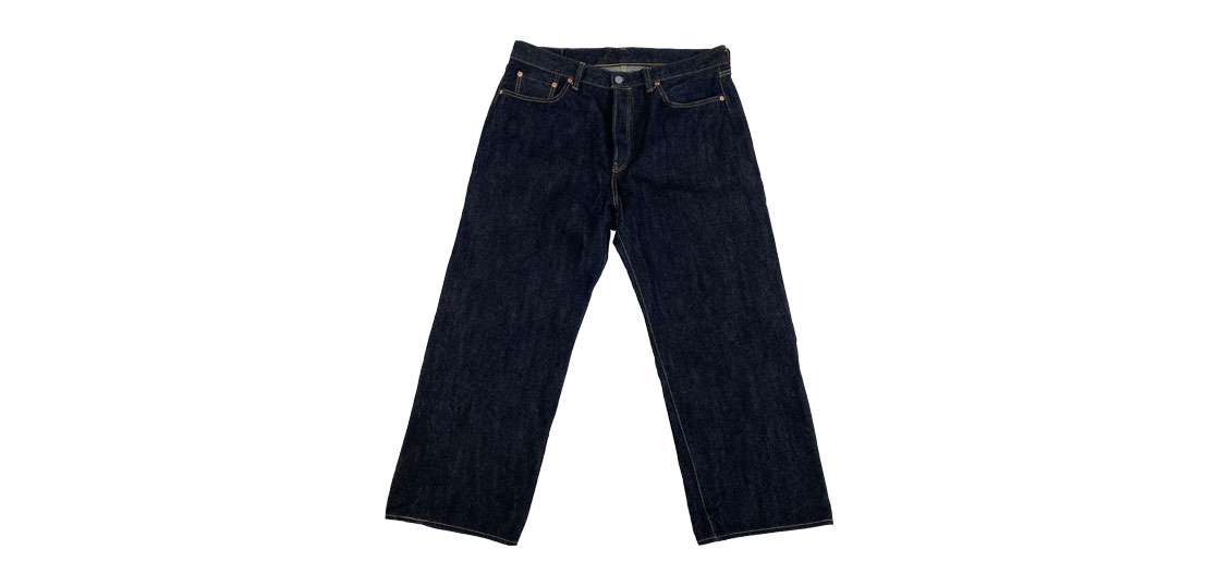 フラットヘッド FN-D111 14.5oz 左綾ジンバブエコットン ワイドストレート ジーンズ デニム パンツ 買取実績