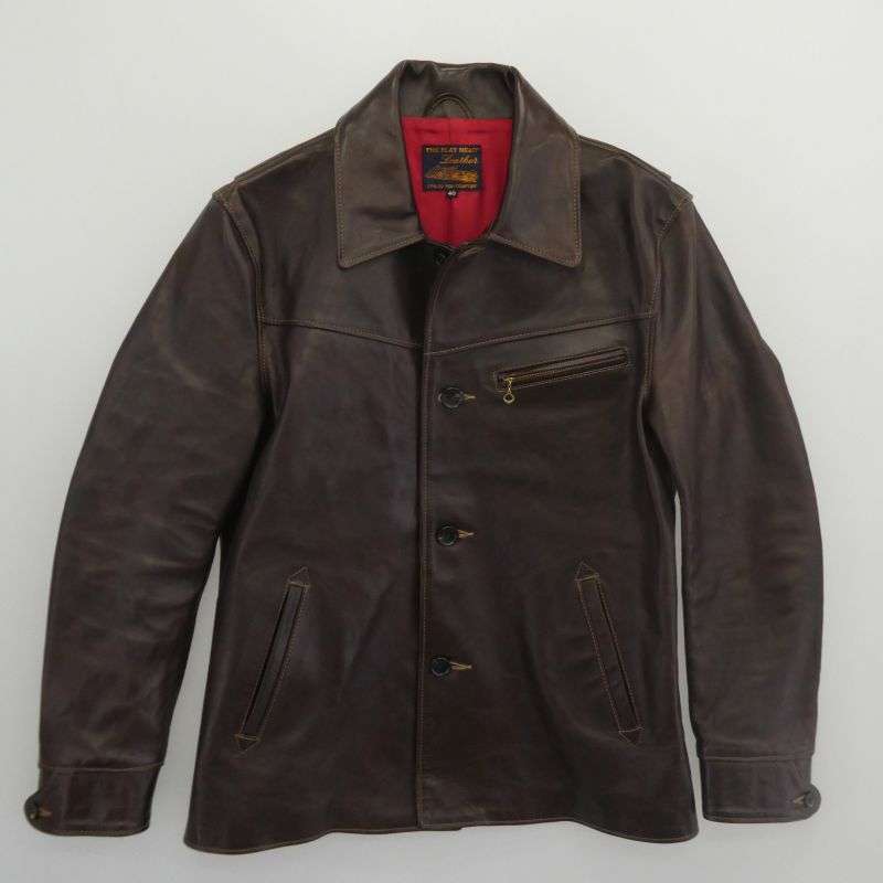 フラットヘッド FN-LC-H001 ベジタン ホースハイド カーコート 買取実績 画像