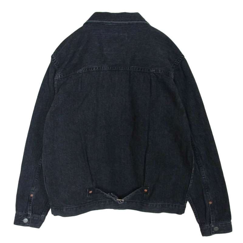 フラットヘッド FN-OJ-DB001 12.5oz 加工 ブラックデニム ジャケット 40sモデル 買取実績 画像