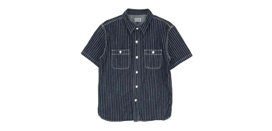 フラットヘッド FN-SDK-702S 10oz WABASH WORK SHORT SLEEVE SHIRT 買取実績