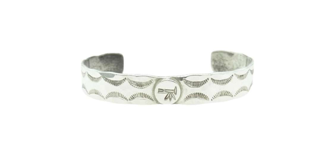 フラットヘッド スタンプ インゴット バングル 買取実績