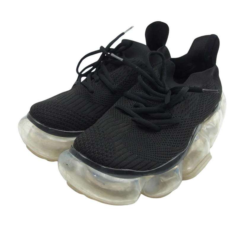 グラウンズ MOOPIE BLACK CLEAR ムーピー スニーカー ブラック系 買取実績 画像