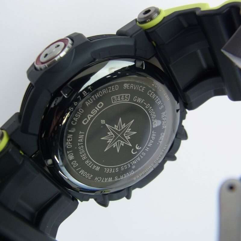 Gショック 海上保安制度創設70周年 GWF-D1000JCG-9JR FROGMAN フロッグマン ソーラー デジタル 腕時計 買取実績 画像