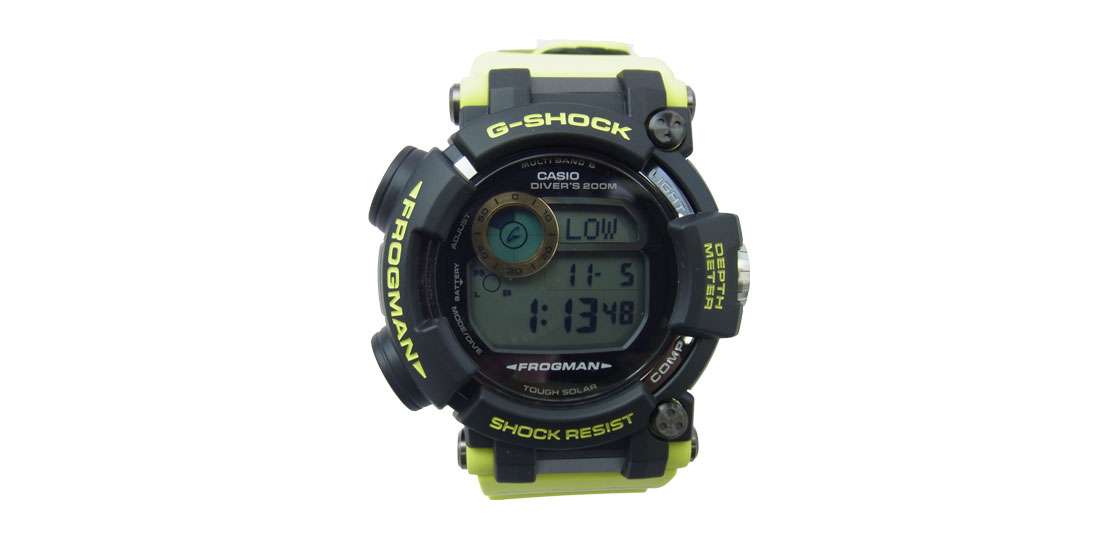Gショック 海上保安制度創設70周年 GWF-D1000JCG-9JR FROGMAN 買取実績